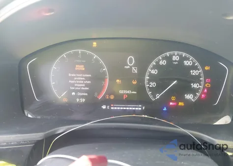 2025 Honda Civic Lx из США, поврежденный, VIN 2HGFE2F28SH577195